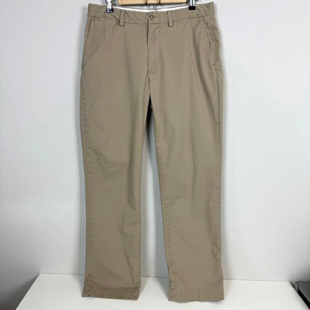 Polo Ralph Lauren Khaki Stretch Classic Fit Chinos 33x32